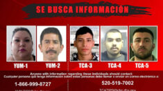 EE.UU. y México difunden retratos de sospechosos de tráfico humano y de drogas