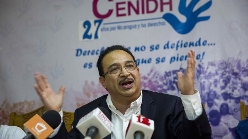 El propietario de la emisora Radio Darío, Aníbal Toruño, en una fotografía de archivo. EFE/Jorge Torres