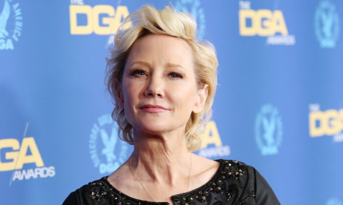Anne Heche asiste a la 74° Entrega Anual de los Premios del Sindicato de Directores de América, en Beverly Hills, California, el 12 de marzo de 2022. (Jesse Grant/Getty Images)
