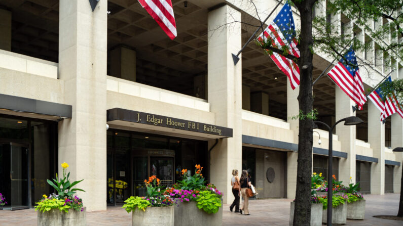 El edificio J. Edgar Hoover del FBI en Washington el 21 de julio de 2022. (Chung I Ho/The Epoch Times)
