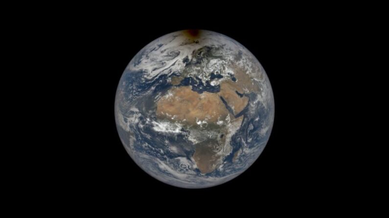 La Tierra completó su rotación 1.59 milisegundos más rápido, el 29 de junio, rompiendo el récord del día más corto en la historia moderna. (Cortesía de la NASA)
