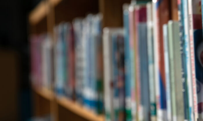 Una imagen de archivo de una biblioteca escolar tomada en Connecticut el 31 de agosto de 2020. (John Moore/Getty Images)