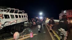 Muere agente de Guardia Nacional en México y 20 más quedan heridos en choque