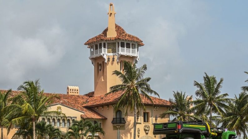 La residencia del expresidente estadounidense Donald Trump en Mar-A-Lago, Palm Beach, Florida, el 9 de agosto de 2022. (Giorgio Viera / AFP vía Getty Images)