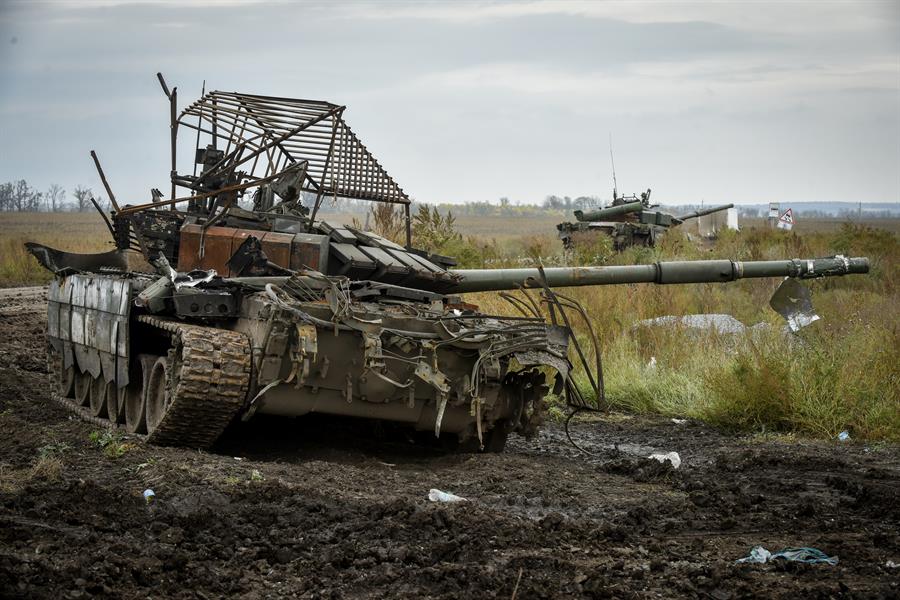 Las tropas ucranianas entran a Liman y la contraofensiva continúa