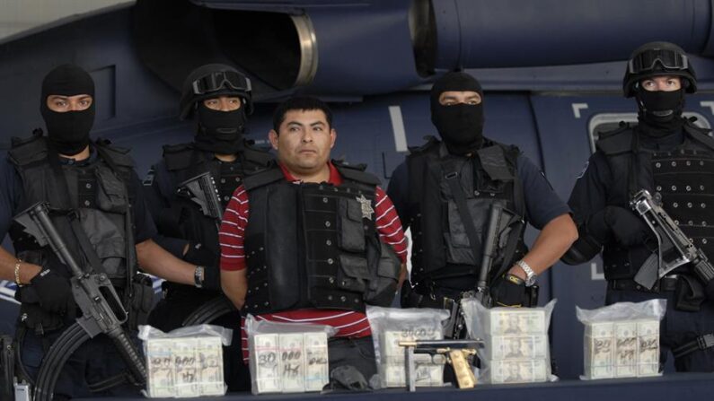 Fotografía de archivo donde aparece Jaime González Durán, alias "Hummer", fundador de la banda criminal de "Los Zetas". EFE/Mario Guzmán