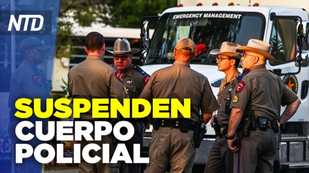 Uvalde suspende a toda la policía escolar; Adams crítica traslado de inmigrantes ilegales