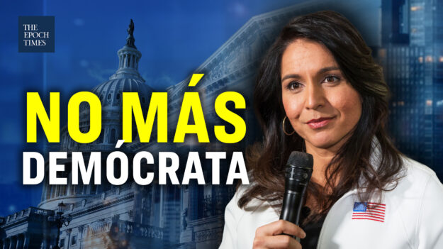 Excongresista demócrata Tulsi Gabbard abandona el partido