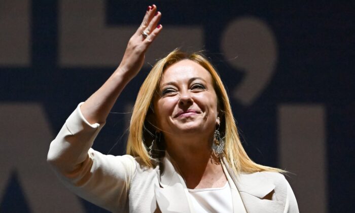 La izquierda difama a la nueva primera ministra de Italia
