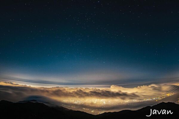 Una foto del cielo nocturno. (Cortesía de Javan Lie)