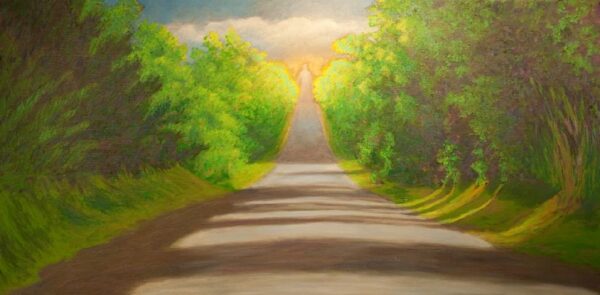 Un cuadro de Howard Storm representa un camino con destino divino. (Cortesía de Howard Storm)
