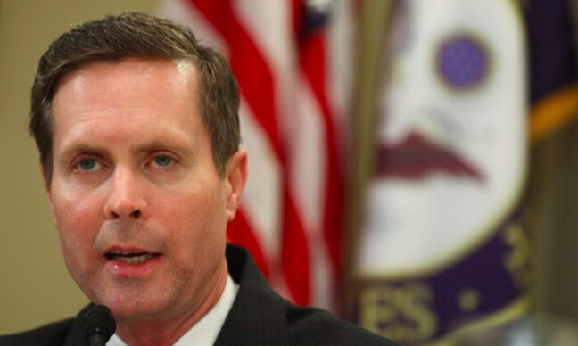 El representante Rodney Davis (R-Ill.) en el Capitolio en Washington el 9 de enero de 2020. (Alex Wong/Getty Images)
