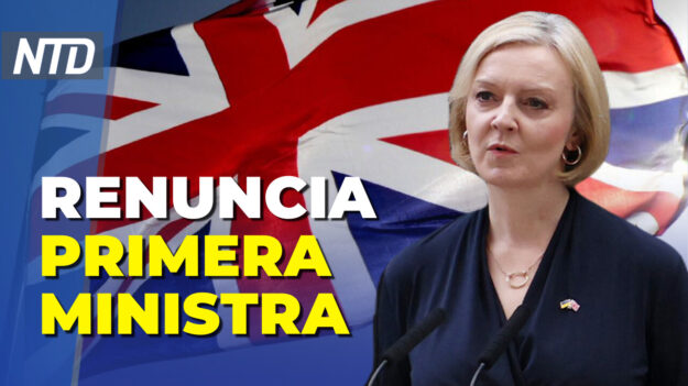 Liz Truss renuncia como Primera Ministra británica; Arizona se niega a retirar su muro improvisado