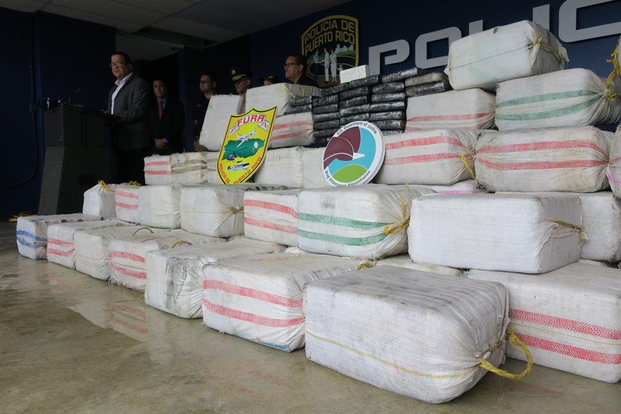 Decomisan un cargamento de cocaína valorado en 4.4 millones de dólares en Puerto Rico
