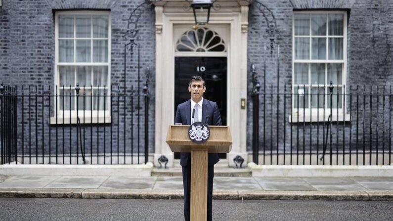 El nuevo primer ministro conservador británico, Rishi Sunak. EFE/EPA/Tolga Akmen