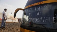 Transportistas comienzan un paro en parte de Perú por precio del combustible