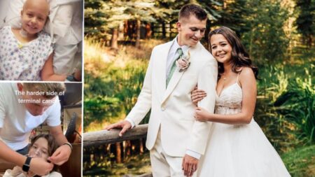 Joven de 17 años con cáncer terminal se casa con su mejor amigo: «Una luz brillante en mi vida»