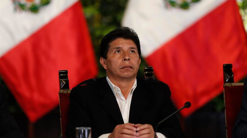 El expresidente de Perú, Pedro Castillo, en una fotografía de archivo. EFE/ Paolo Aguilar
