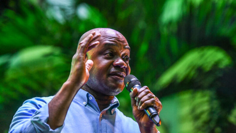 El embajador colombiano en EE.UU., Luis Gilberto Murillo, en Medellín, Colombia, el 14 de mayo de 2022. (Joaquin Sarmiento/AFP vía Getty Images)