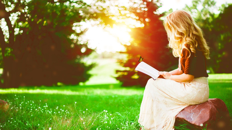 Un escape saludable podría ser tan simple como pasar una hora con un libro agradable.  (Pixabay/ Shrikesh Kumar)