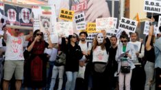 Iraníes protestan en Madrid contra las «masacres de la dictadura» de su país