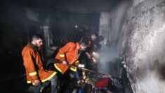 Más de 20 muertos por un incendio en edificio residencial en Franja de Gaza