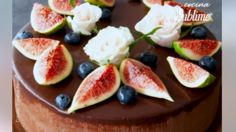 Deléitese con este espectacular pastel de mousse de chocolate y nutella (Captura de pantalla Cocina Sublime)