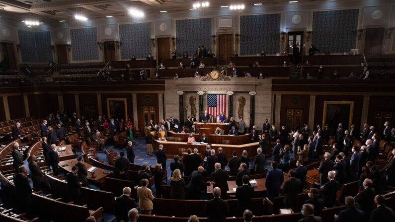 El pleno de la Cámara de Representantes en una foto de archivo. (Graeme Jennings/Pool/AFP vía Getty Images)