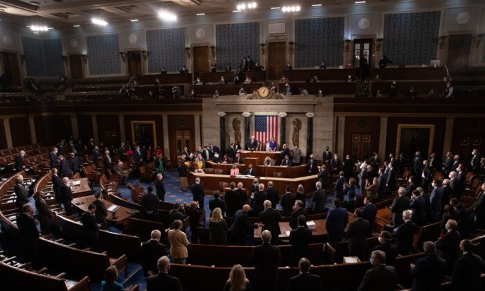 El pleno de la Cámara de Representantes en una foto de archivo. (Graeme Jennings/Pool/AFP vía Getty Images)