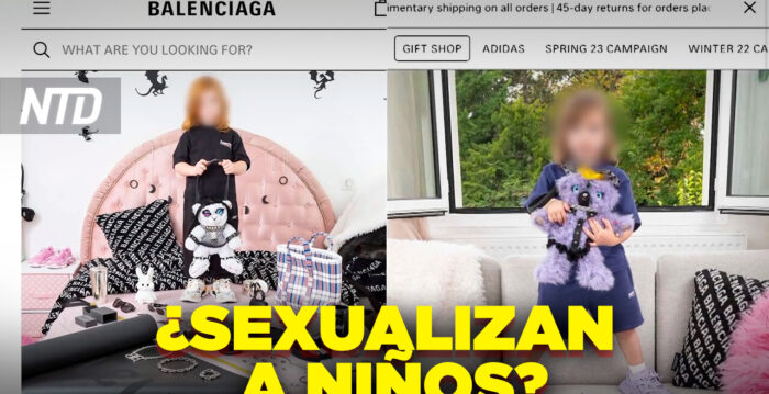 Acusan A Balenciaga De Sexualizar A Niños En Su Publicidad Niños Ropa The Epoch Times En 