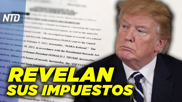 NTD Noche [21 dic] Revelan impuestos de Trump; Biden y Zelenski se reúnen