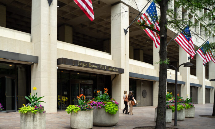 El edificio J. Edgar Hoover del FBI en Washington el 21 de julio de 2022. (Chung I Ho/The Epoch Times)