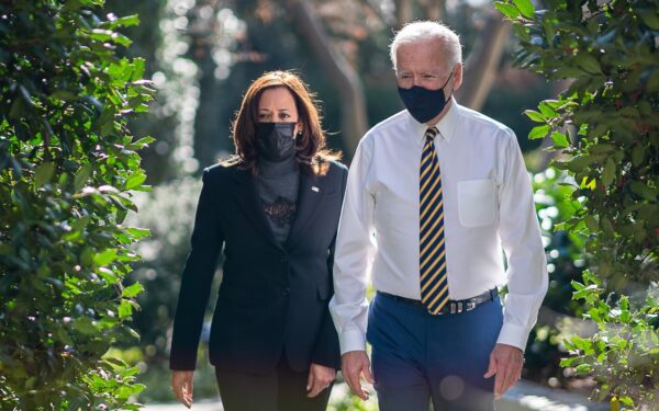 El presidente Joe Biden y la vicepresidente Kamala Harris en una foto de archivo. (Oficina del POTUS)
