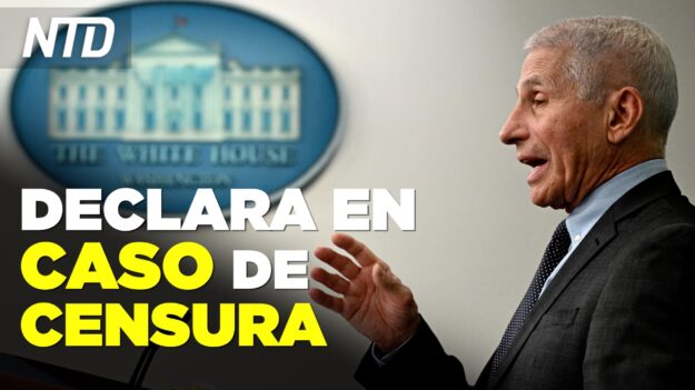 Publican declaración del Dr. Anthony Fauci en caso de censura