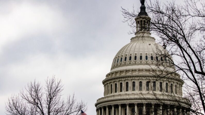 El edificio del Capitolio de Estados Unidos en Washington, el 20 de diciembre de 2020. (Samuel Corum/Getty Images)
