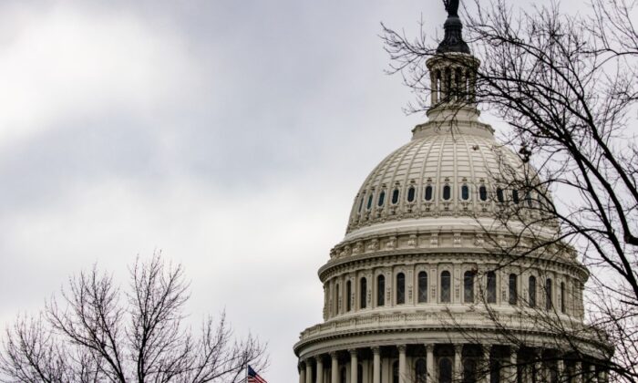 El edificio del Capitolio de EE.UU., en Washington, el 20 de diciembre de 2020. (Samuel Corum/Getty Images)
