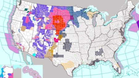 Emiten avisos de ventisca en varios estados mientras una «gran» tormenta avanza por EE.UU.