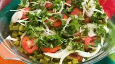 Ensalada de nopales y guacamole: un platillo rápido, ligero y nutritivo