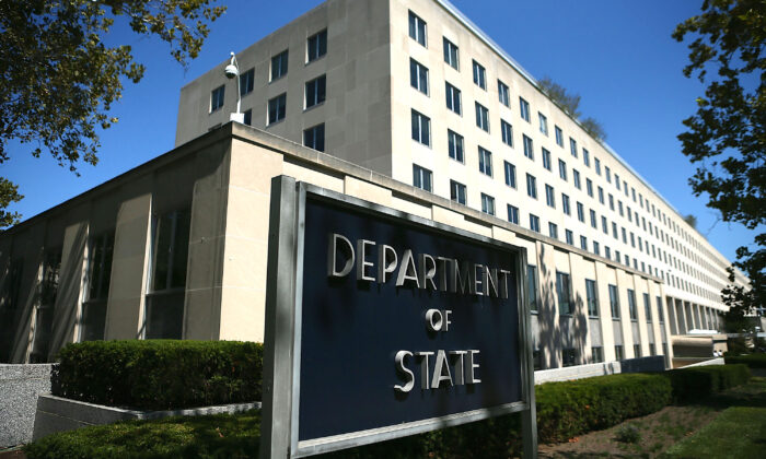 El Departamento de Estado de EE. UU. en Washington el 12 de septiembre de 2012. (Alex Wong/Getty Images)