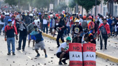 Enfrentamientos en Lima en “gran marcha” contra el gobierno de Boluarte