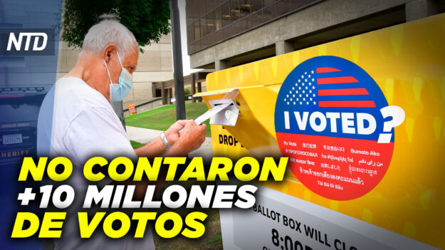 NTD Día [23 ene] CA: faltan 10.9 millones de votos no contabilizados; registran casa del presidente Biden