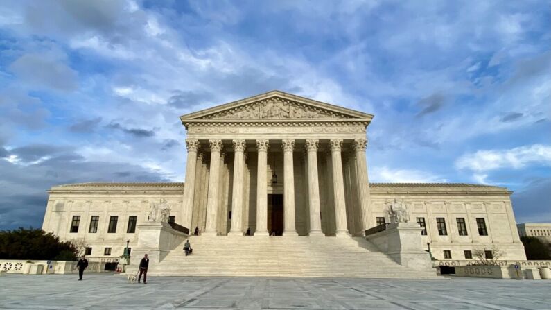 La Corte Suprema de EE.UU. en Washington, D.C. el 10 de marzo de 2020. (Jan Jekielek/The Epoch Times)
