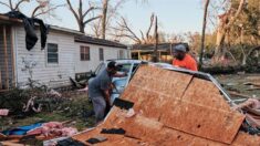 Fuertes tormentas y tornados azotan el sureste de Estados Unidos