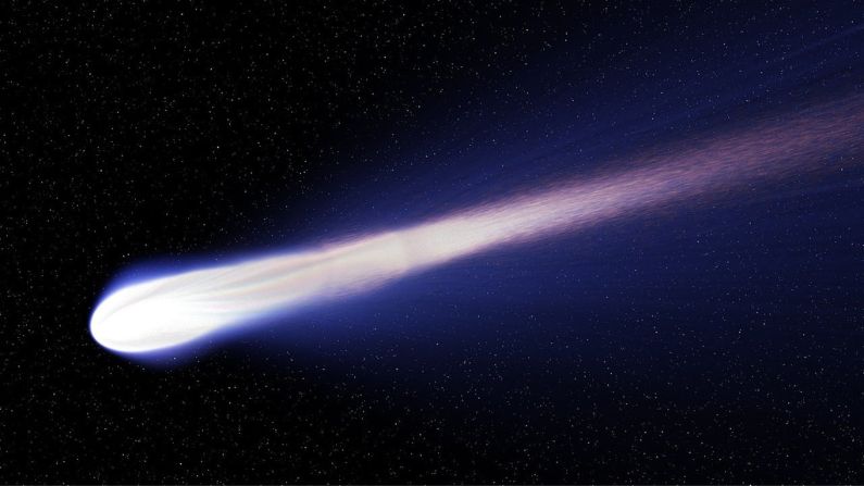 Imagen ilustrativa de un cometa. (Pixabay/ Buddy_Nath)