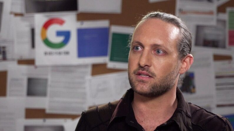 El exingeniero de software de Google Zach Vorhies en una foto de archivo sin fecha. (Cortesía de Project Veritas)
