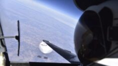 Pentágono difunde foto del globo espía chino tomada por piloto de un avión U-2 antes del derribo