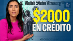 El IRS anuncia un recordatorio de crédito fiscal de 2000 dólares