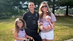 Policía y su mujer adoptan a recién nacido abandonado, meses después de adoptar a su primera hija