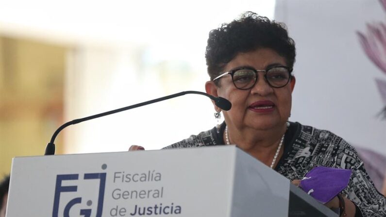 Imagen de archivo de la Fiscal General de Justicia de la Ciudad de México, Ernestina Godoy. (EFE/Sáshenka Gutiérrez)