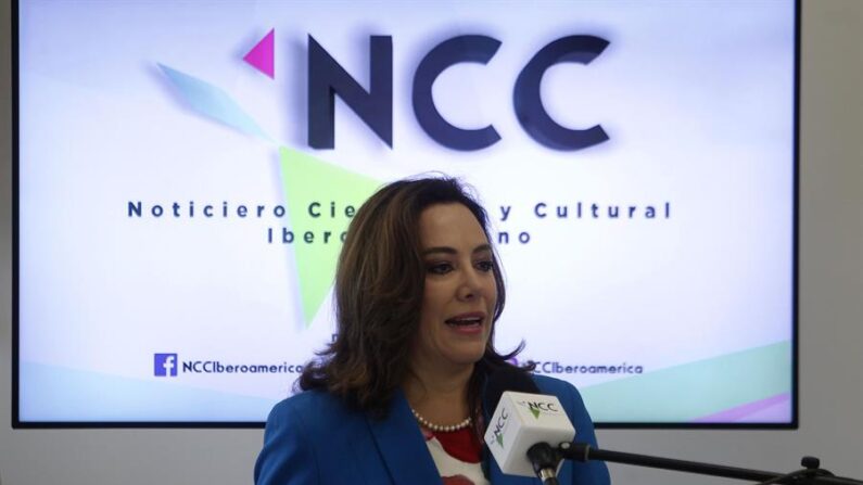 La comisionada presidenta del INAI Blanca Lilia Ibarra en una fotografía de archivo. EFE/Luis Eduardo Noriega A. 
